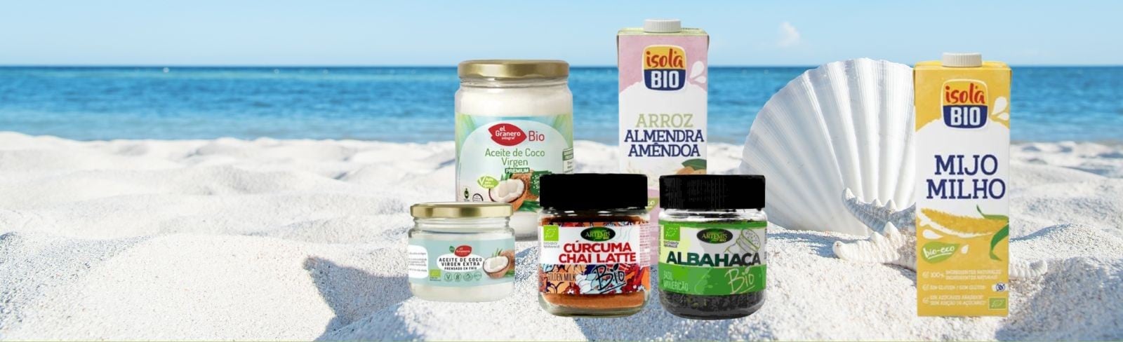 Selection of food products